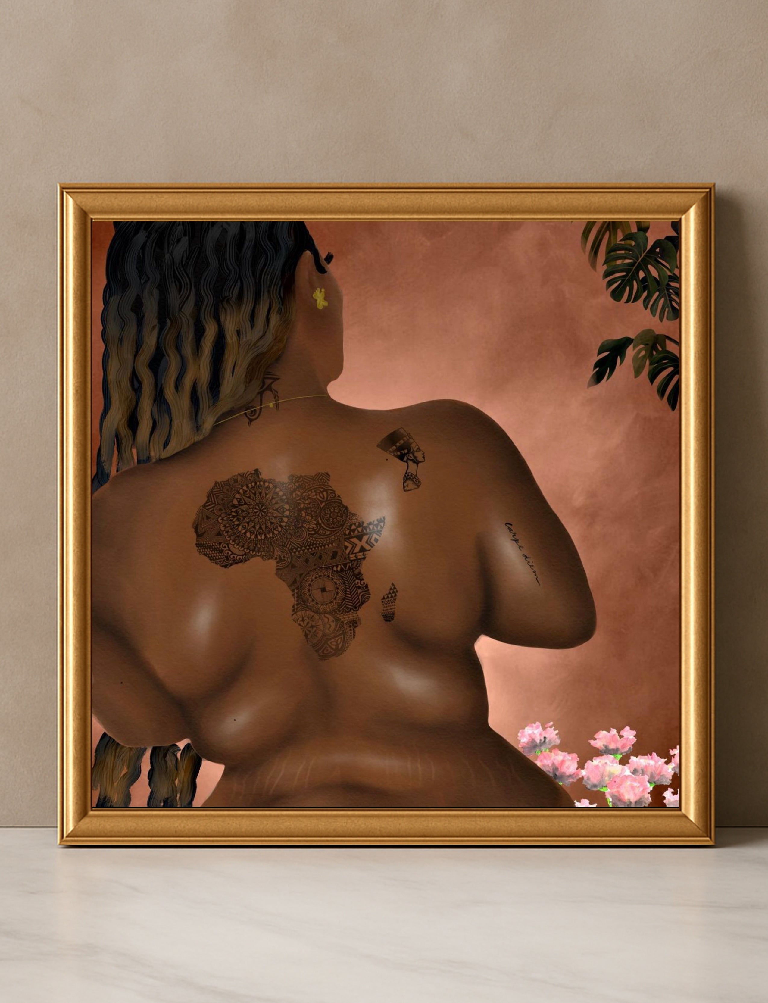 Comfortable In My Skin Poster