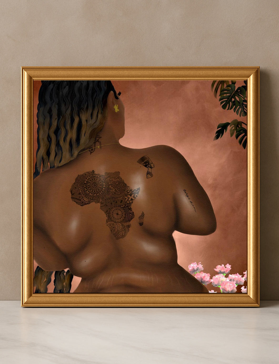 Comfortable In My Skin Poster