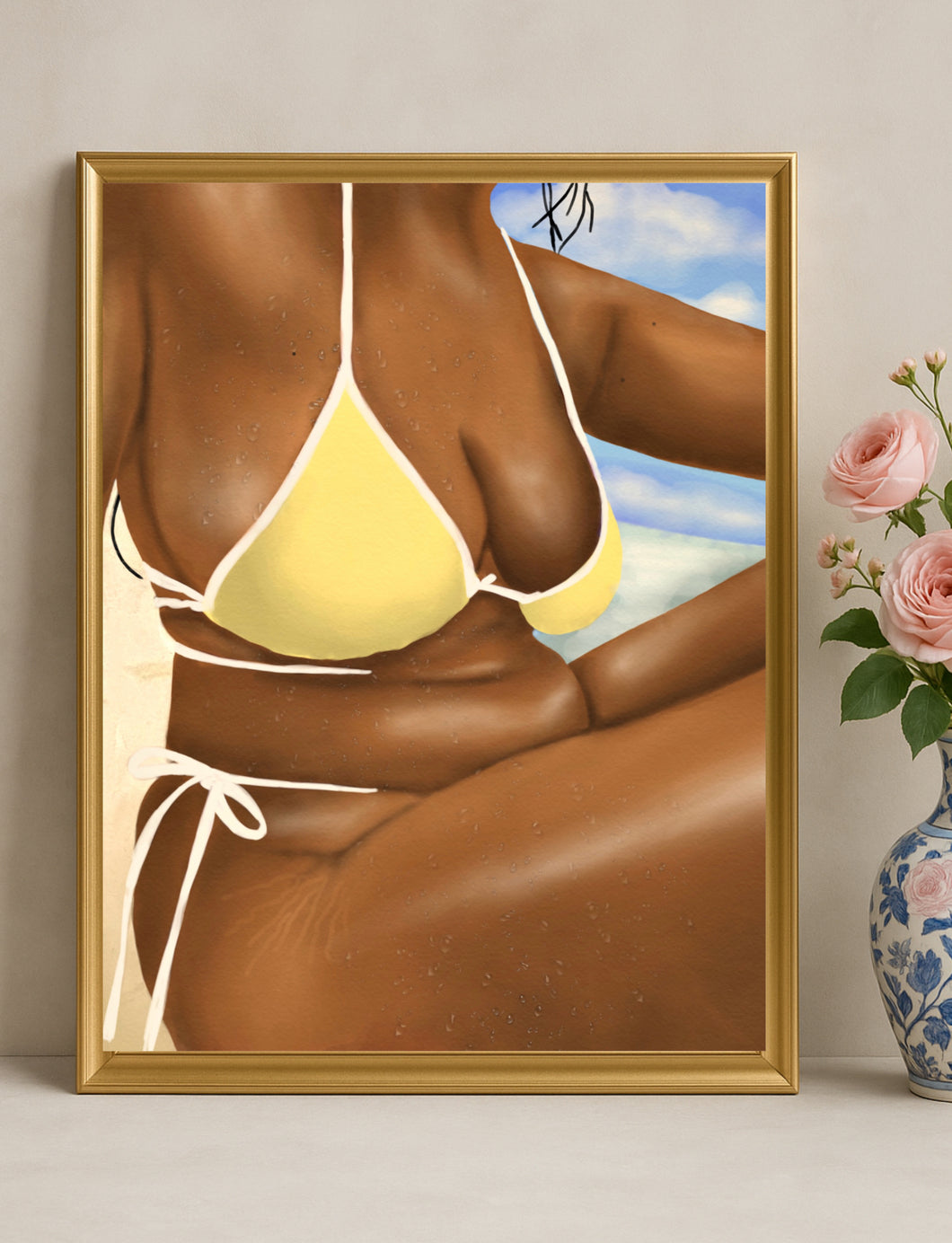 BEACH GIRL Poster