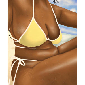 BEACH GIRL Poster