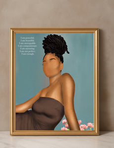 Self Love Affirmation Poster
