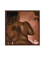 Comfortable In My Skin artwork by Aaronya Paints