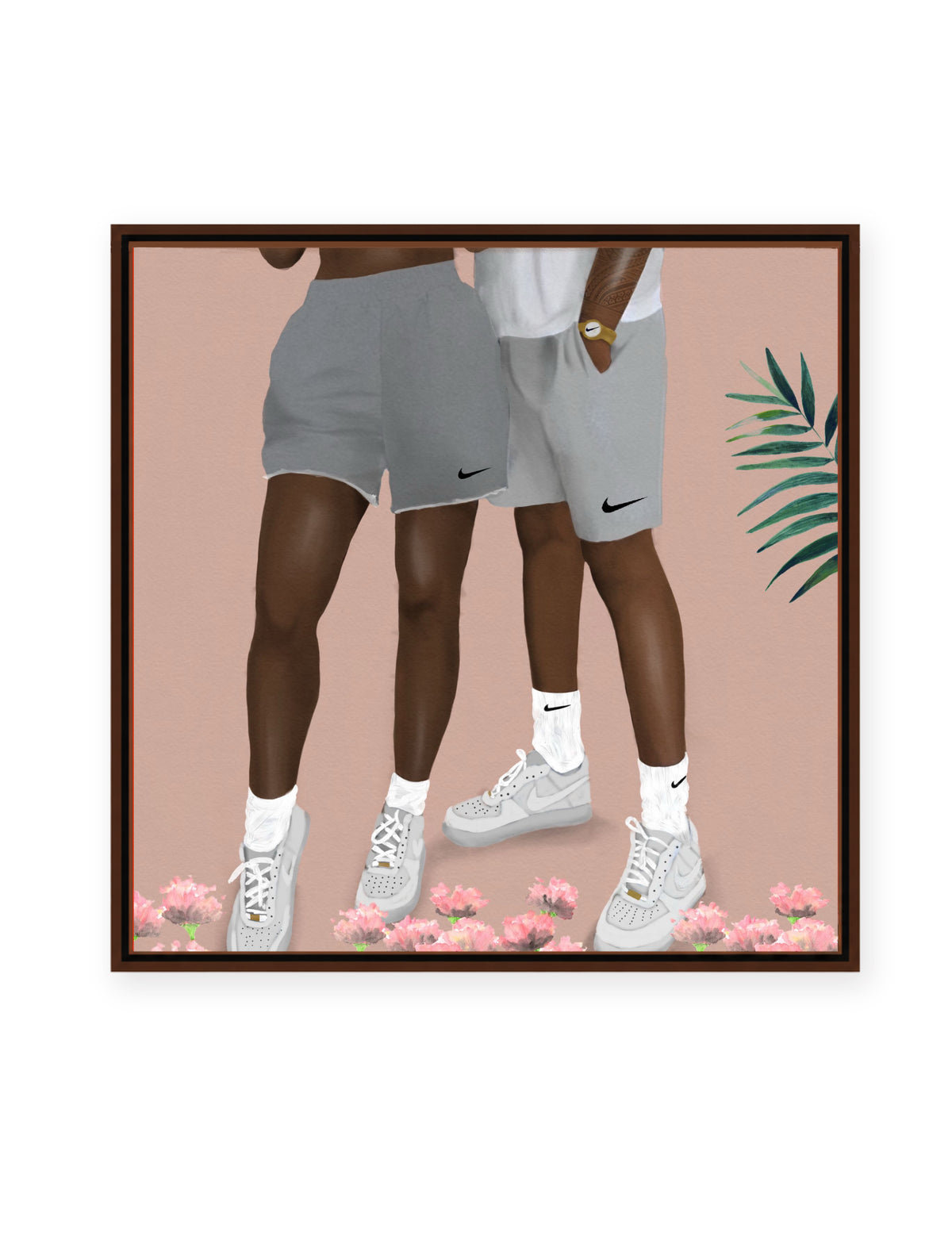 NIKE BAE artwork by Aaronya Paints