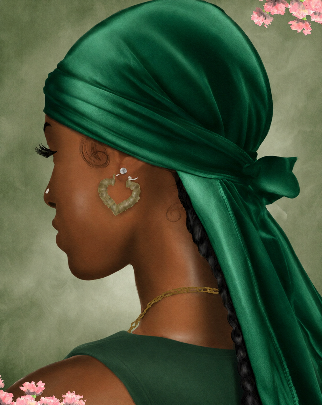 VELVET "Green"