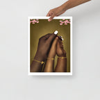 A Mother’s Protection Poster - Aaronya Paints