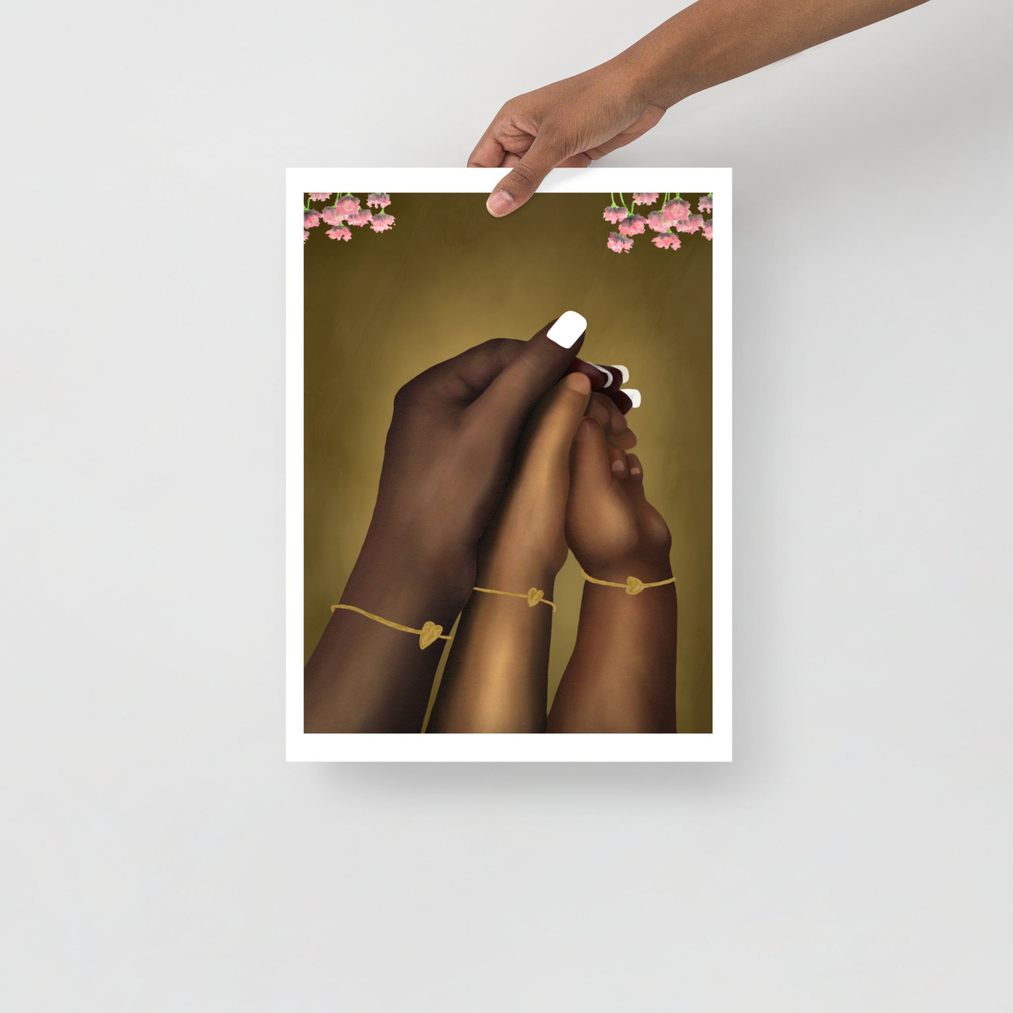 A Mother’s Protection Poster - Aaronya Paints
