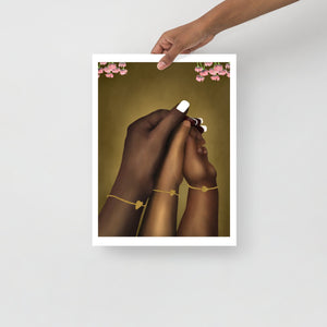 A Mother’s Protection Poster - Aaronya Paints