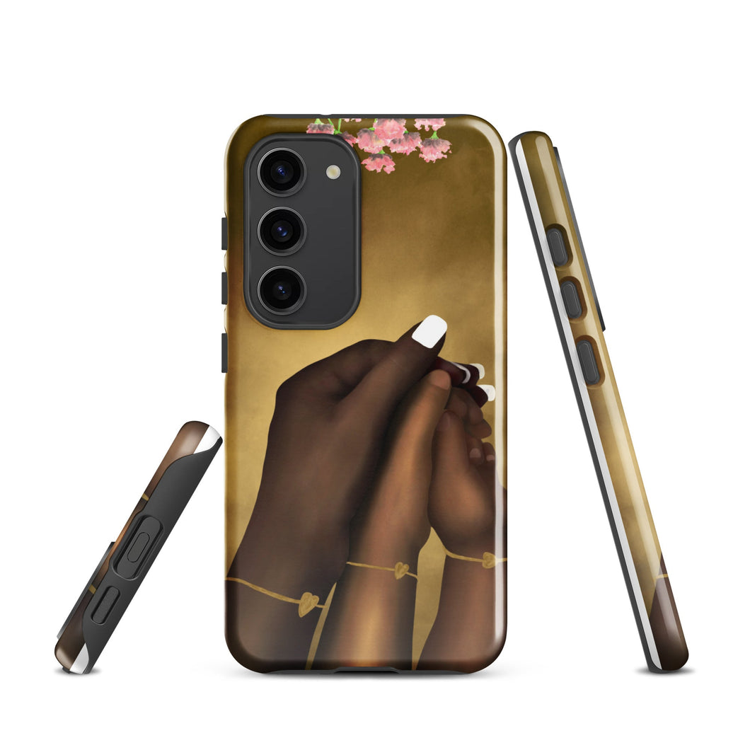 A mothers protection Samsung case - Aaronya Paints