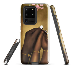 A mothers protection Samsung case - Aaronya Paints