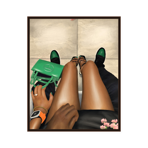 ALWAYS BY HER SIDE framed wall art