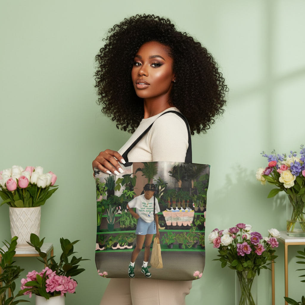 FLOWER SHOP Tote bag
