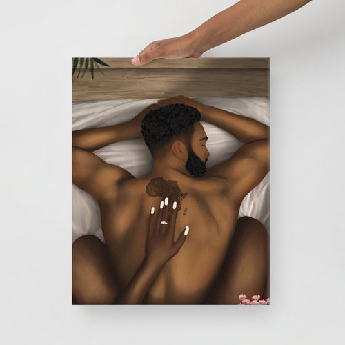 Back Rubs Canvas - Aaronya Paints