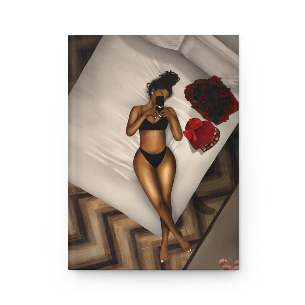 BE MY VALENTINE Hardcover Journal - Aaronya Paints