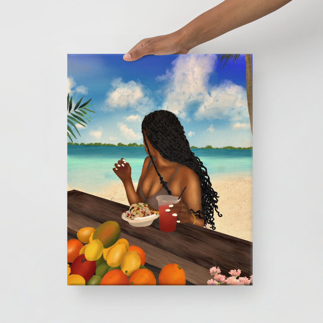 BEACH GYAL Canvas - Aaronya Paints