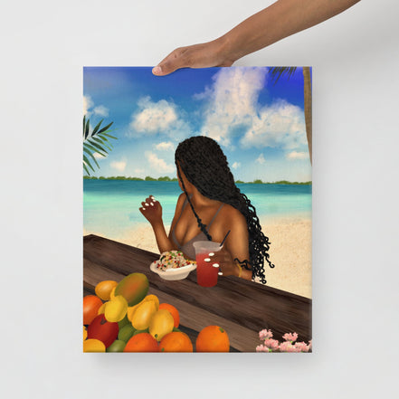 BEACH GYAL Canvas - Aaronya Paints