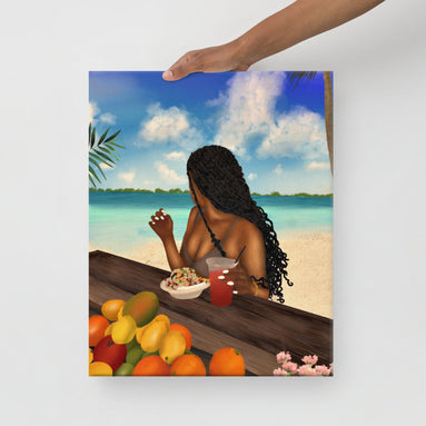BEACH GYAL Canvas - Aaronya Paints