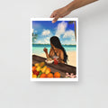 BEACH GYAL Poster - Aaronya Paints