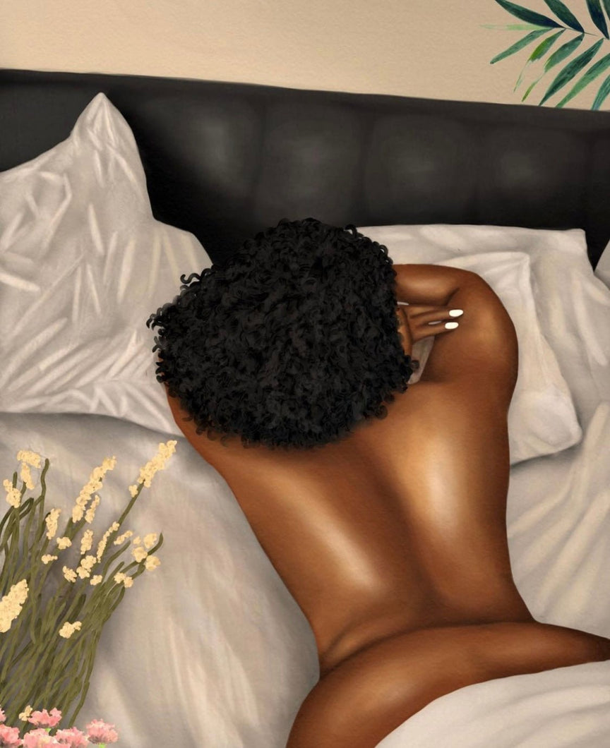 Bed All Day digital download - Aaronya Paints