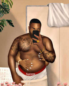 BIG MAN SZN digital download - Aaronya Paints