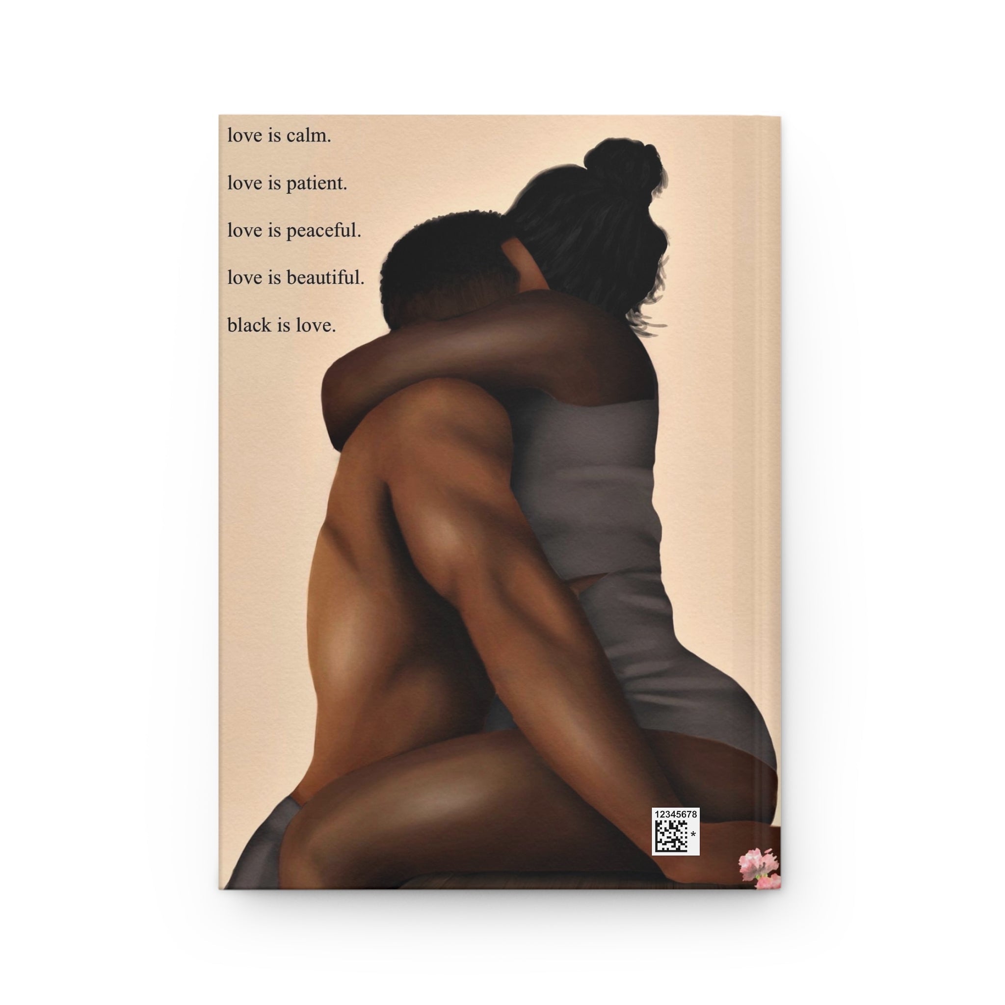 BLACK LOVE Hardcover Journal - Aaronya Paints