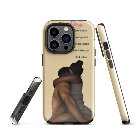BLACK LOVE iPhone case