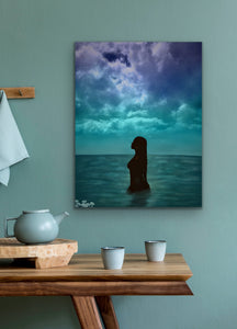 BLUE Canvas - Aaronya Paints