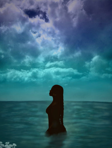 BLUE digital download - Aaronya Paints