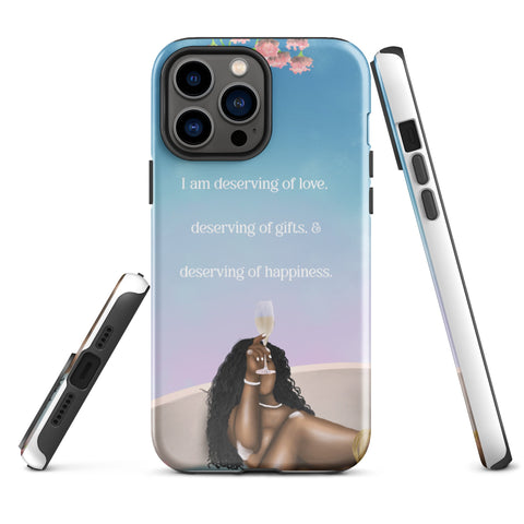 Deserving iPhone case