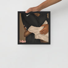 Load image into Gallery viewer, HE GIVES THE BEST HUGS  Framed poster
