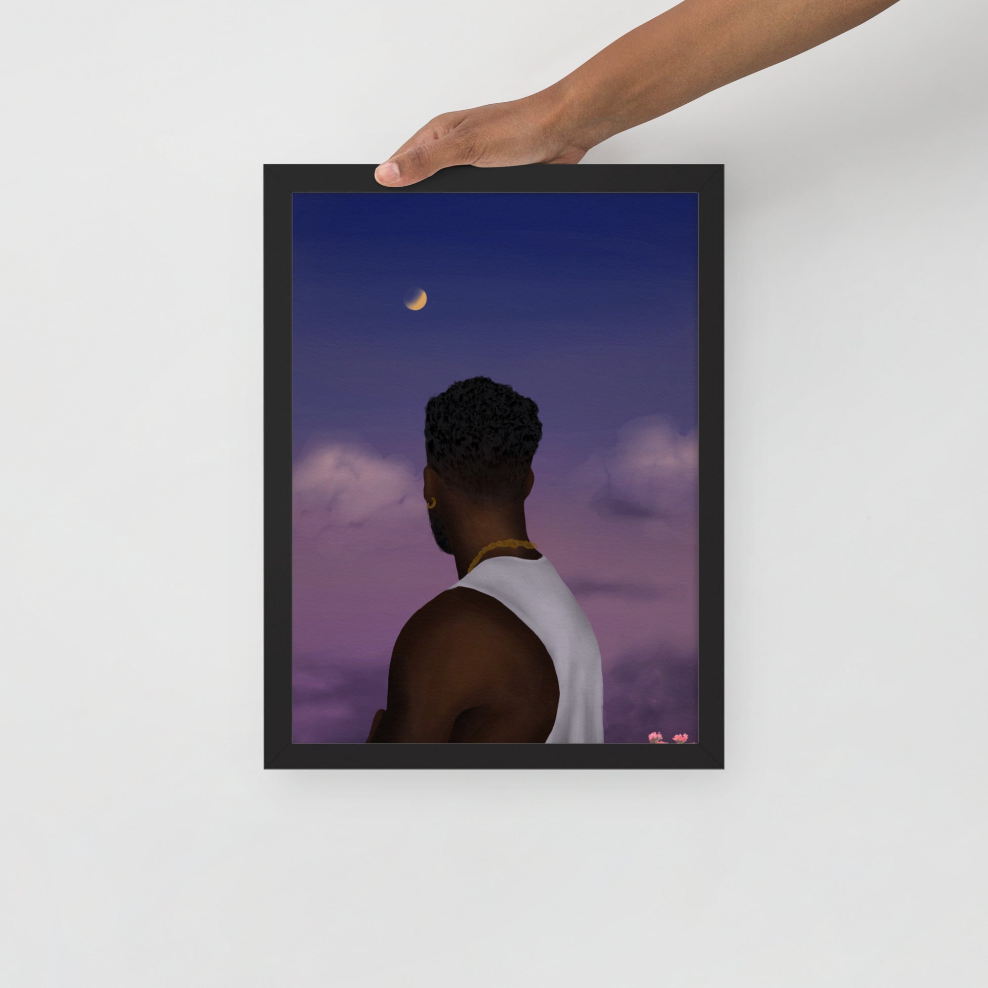Thinking Of Her Framed poster
