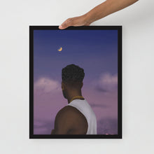 Load image into Gallery viewer, Thinking Of Her Framed poster
