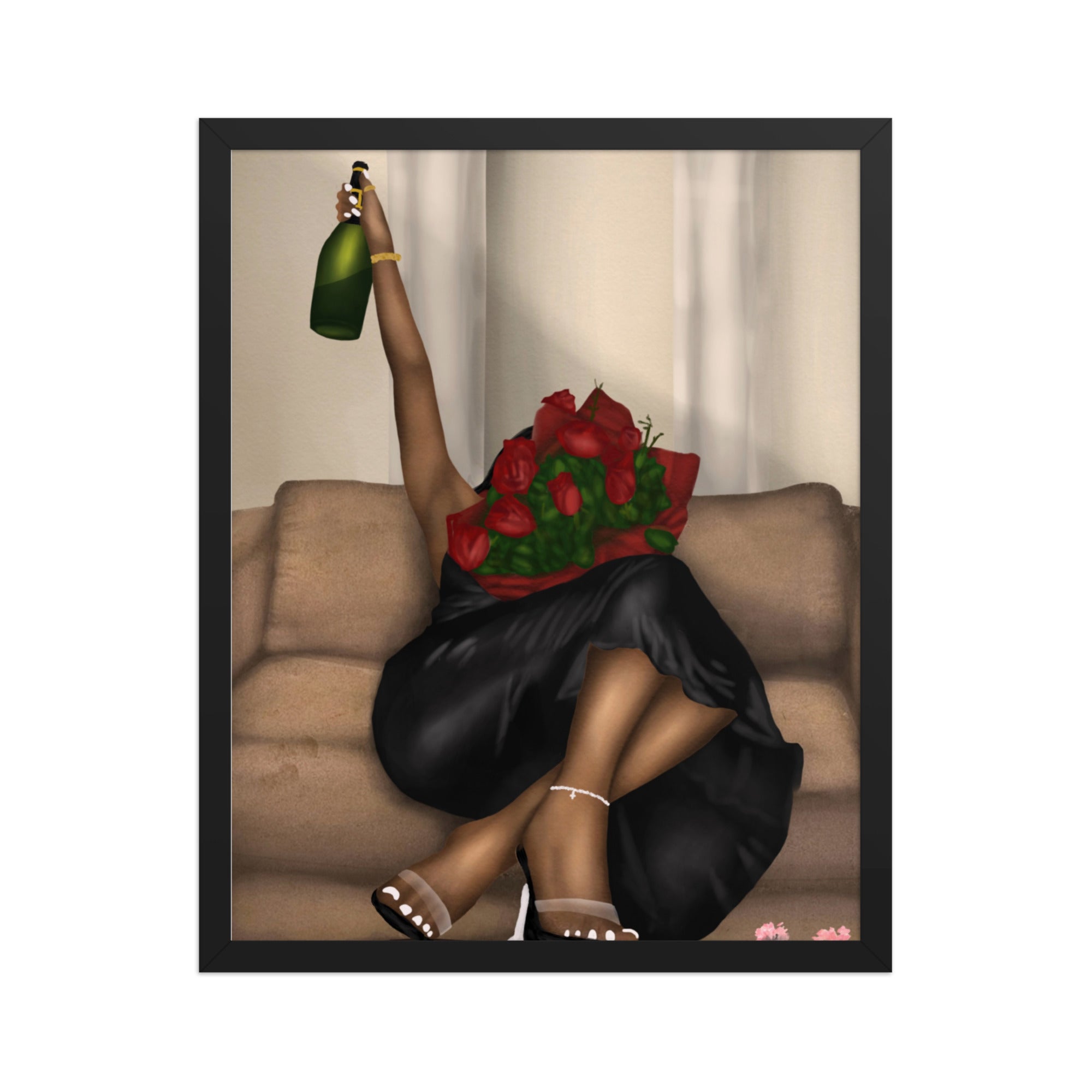 WINNING Framed art