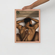 Load image into Gallery viewer, Back Rubs Framed poster
