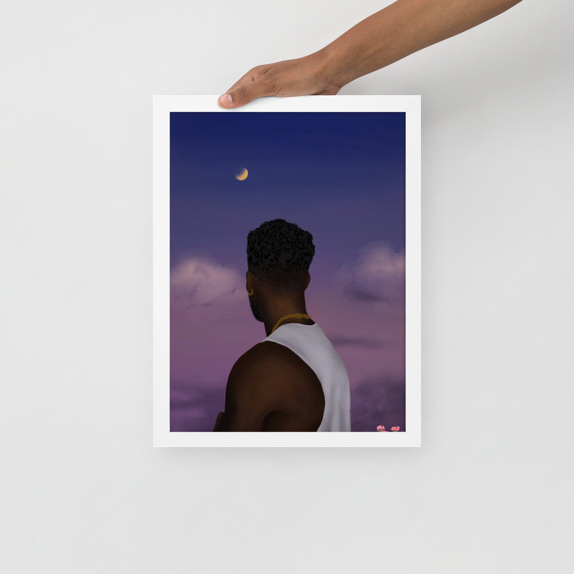 Thinking Of Her Framed poster