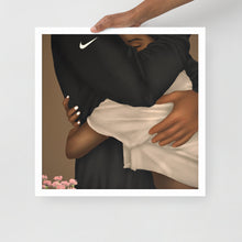 Load image into Gallery viewer, HE GIVES THE BEST HUGS  Framed poster
