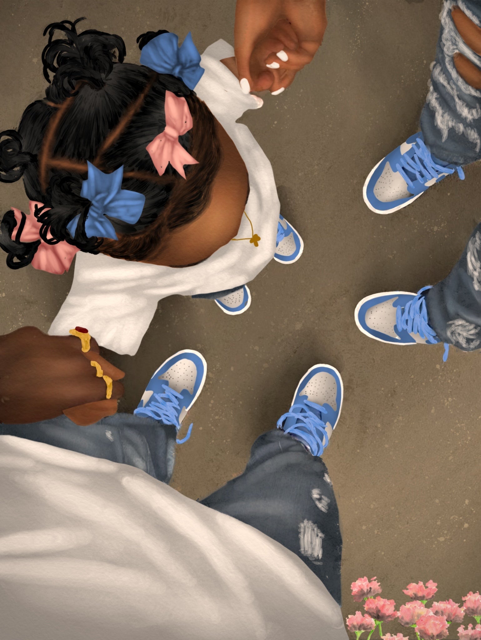 FAMILY DRIP Canvas
