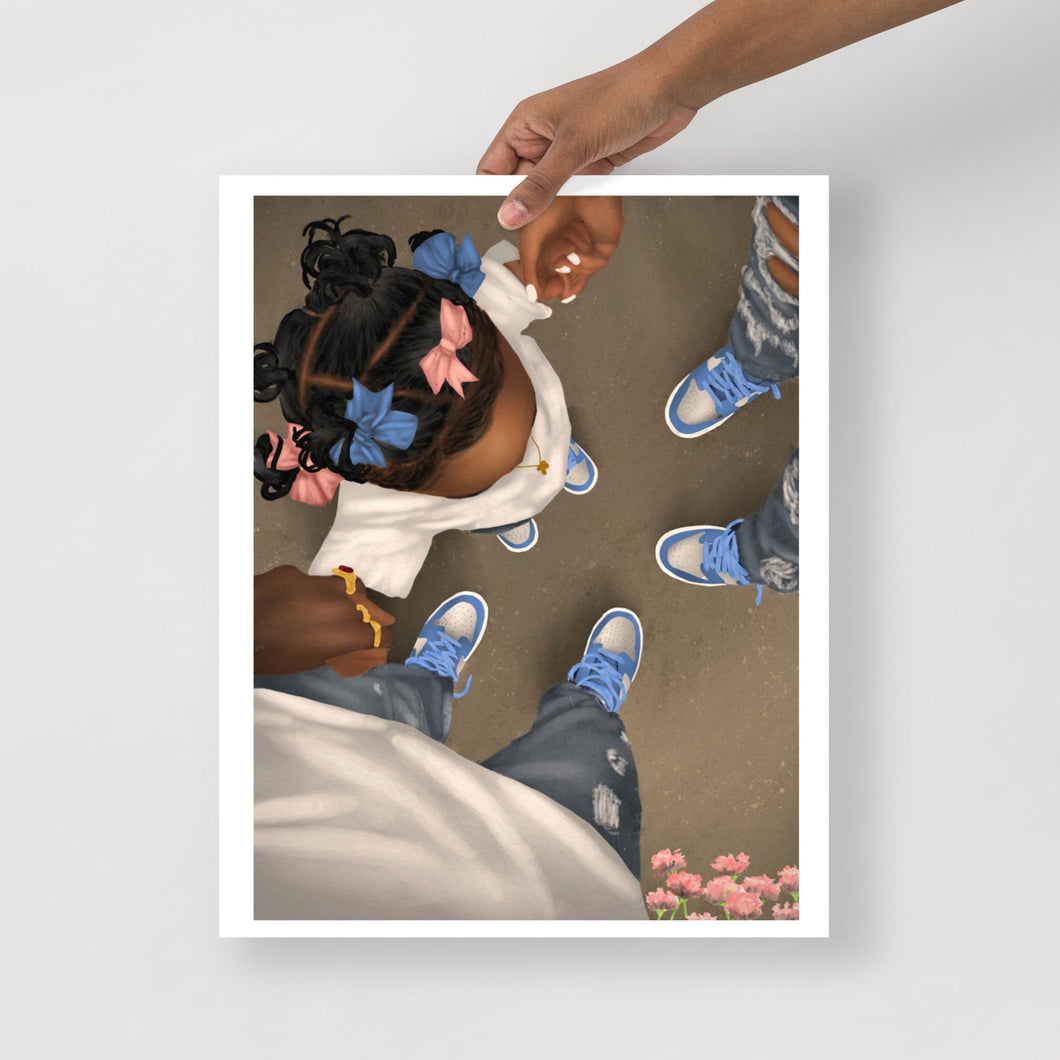 FAMILY DRIP Poster - Aaronya Paints