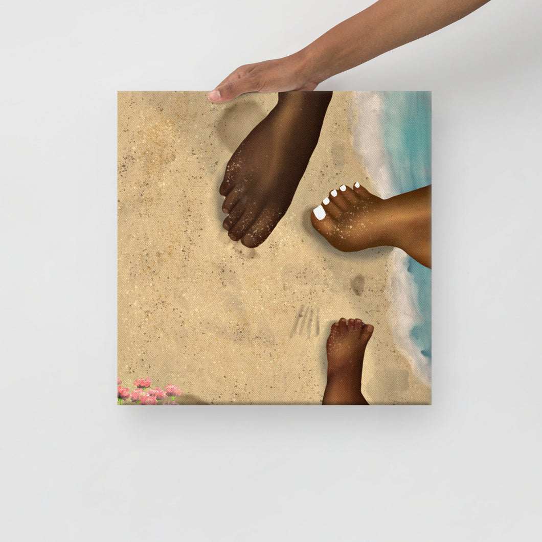 Family Vacation Canvas - Aaronya Paints
