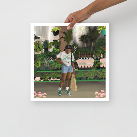 FLOWER SHOP Poster - Aaronya Paints