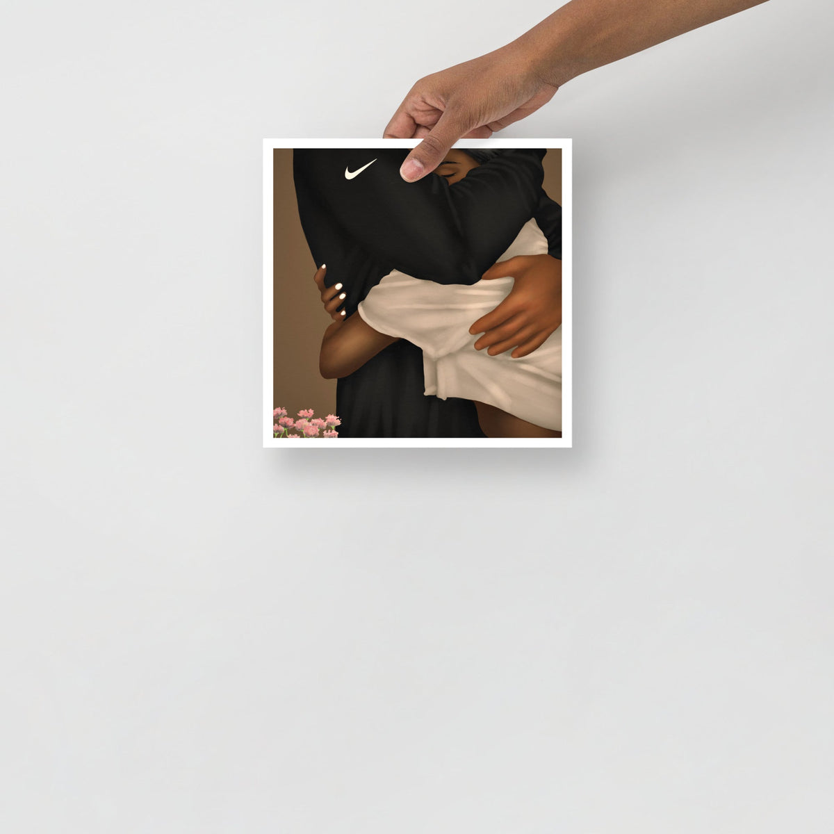 HE GIVES THE BEST HUGS Poster - Aaronya Paints