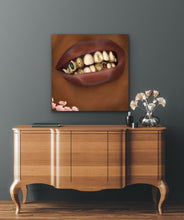 Load image into Gallery viewer, LIPS Canvas - Aaronya Paints
