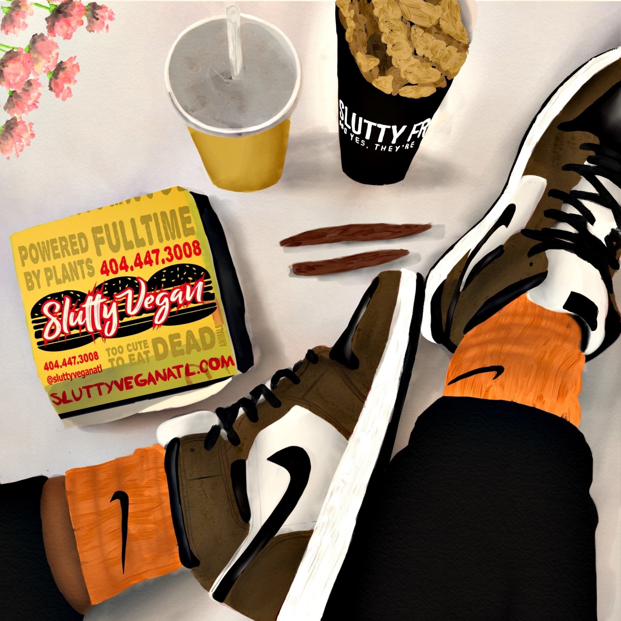 MUNCHIES (slutty vegan edition) digital download - Aaronya Paints