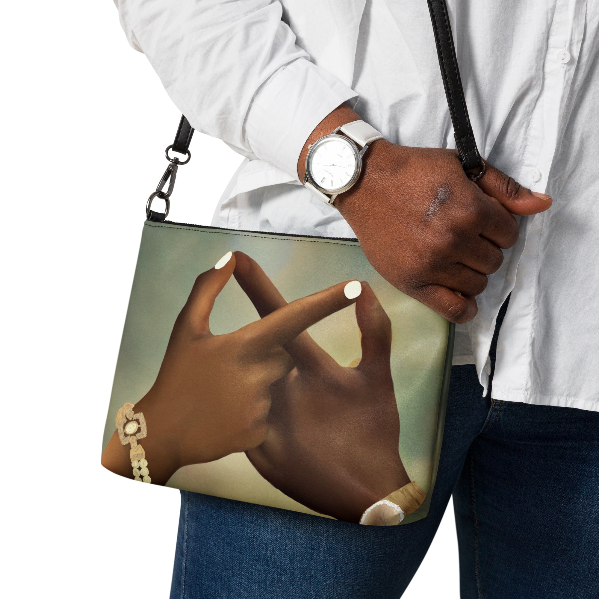 Partners in Crime Crossbody bag - Aaronya Paints