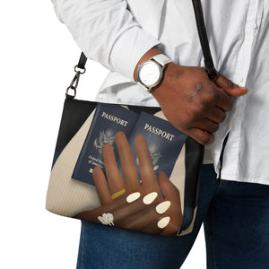 Passport Crossbody bag - Aaronya Paints