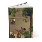 Plants Are Friends Hardcover Journal - Aaronya Paints