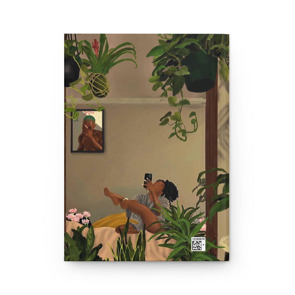 Plants Are Friends Hardcover Journal - Aaronya Paints