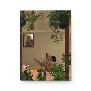 Plants Are Friends Hardcover Journal - Aaronya Paints