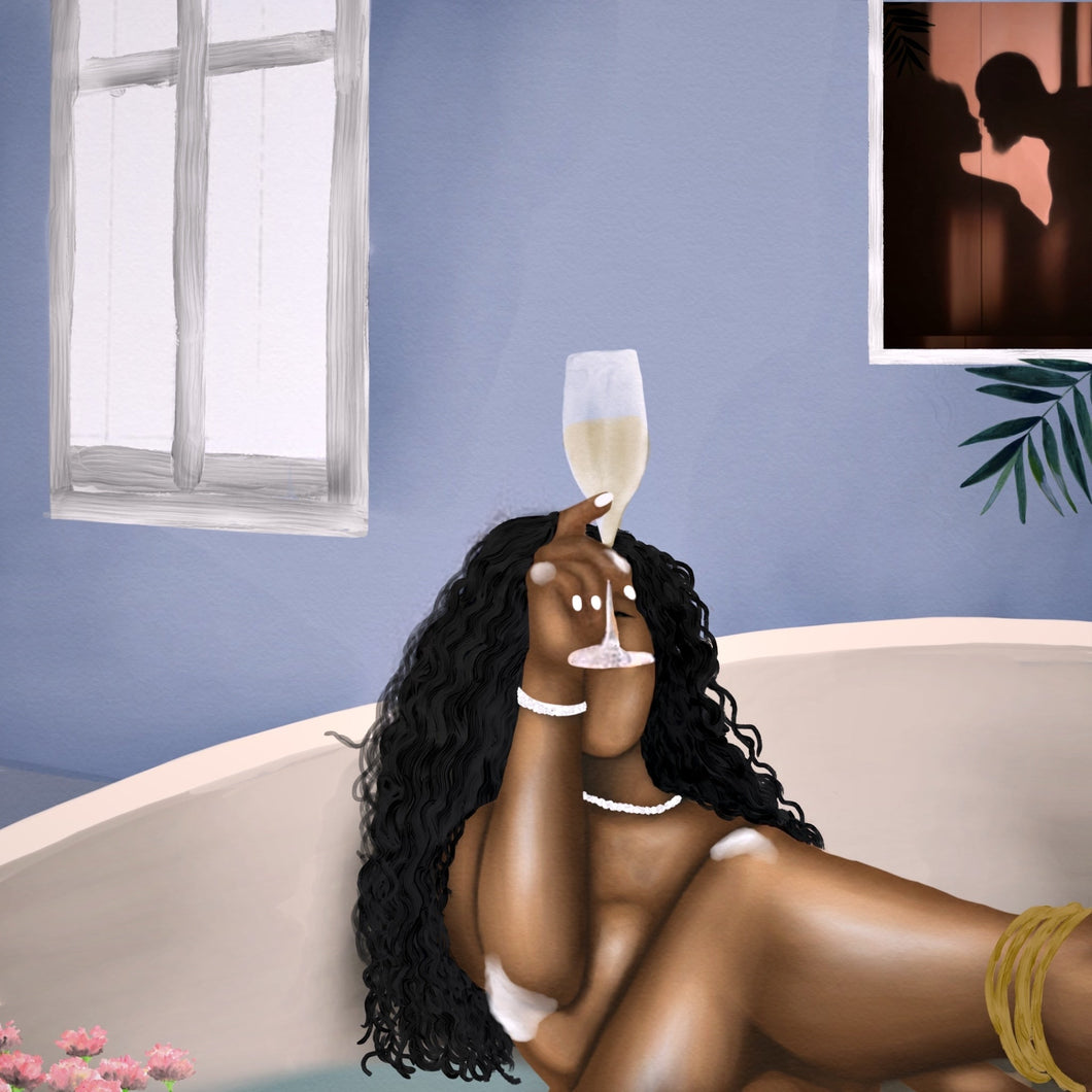 Relaxed And Refreshed digital download - Aaronya Paints
