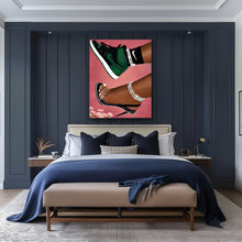Load image into Gallery viewer, She Can Do Both Canvas - Aaronya Paints
