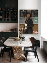 Load image into Gallery viewer, STARBUCKS RUN Canvas - Aaronya Paints
